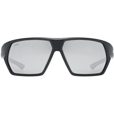 Okulary rowerowe Uvex Sportstyle 238 czarne (srebrne soczewki)