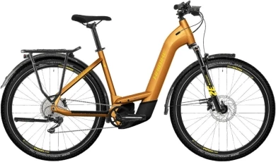 Rower elektryczny Haibike Trekking 8 Low żółty