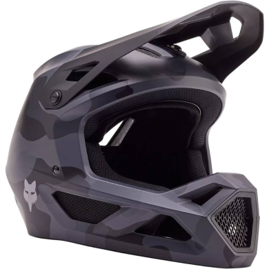 Kask rowerowy Fullface Fox Rampage Camo Junior MIPS czarno-szary