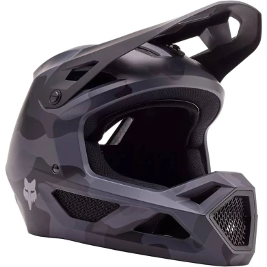 Kask rowerowy Fullface Fox Rampage Camo MIPS czarno-szary