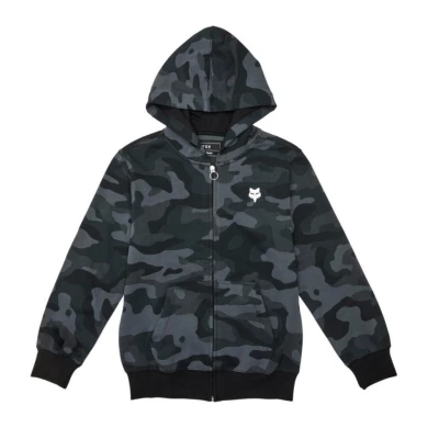 Bluza z kapturem dziecięca Fox Junior Fox Head Black Camo