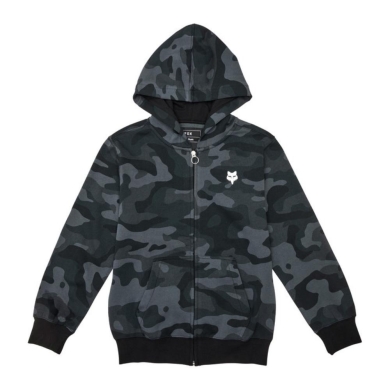 Bluza z kapturem dziecięca Fox Junior Fox Head Black Camo