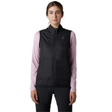 Kamizelka rowerowa damska Ranger Lady Ranger Wind czarna