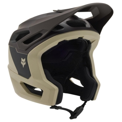 Kask rowerowy Fox Dropframe Pro NYF MIPS beżowy