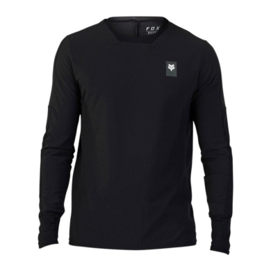 Koszulka rowerowa z długim rękawem Fox Defend Thermal Black