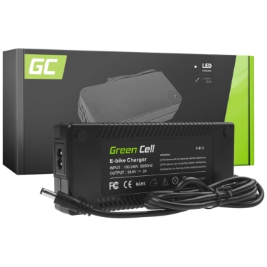 Ładowarka do roweru elektrycznego Greencell 54,6 V 2 A