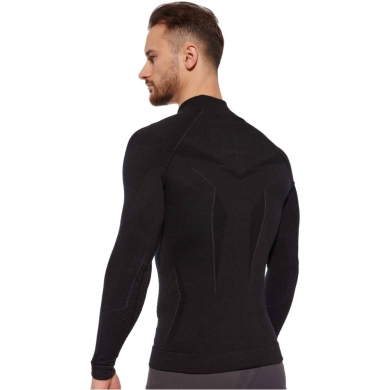 Bluza termoaktywna Brubeck Extreme Merino czarna