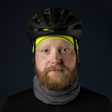 Czapka pod kask GripGrab Thermo żółta