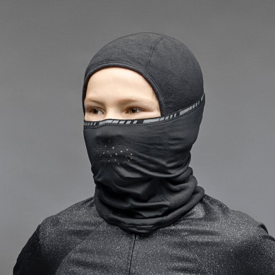 Kominiarka dziecięca GripGrab Kids Thermal Winter Balaclava czarna