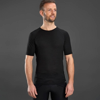 Koszulka termoaktywna GripGrab Merino Blend Thermal czarna