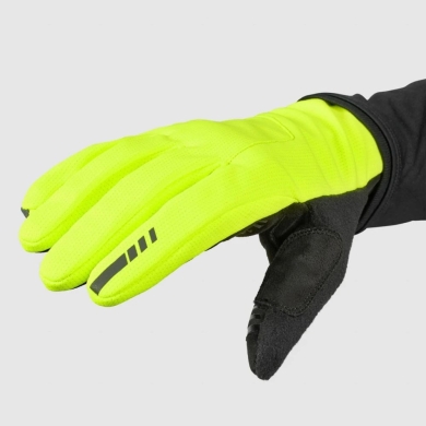 Rękawiczki długie GripGrab Hurricane 2 Windproof żółte