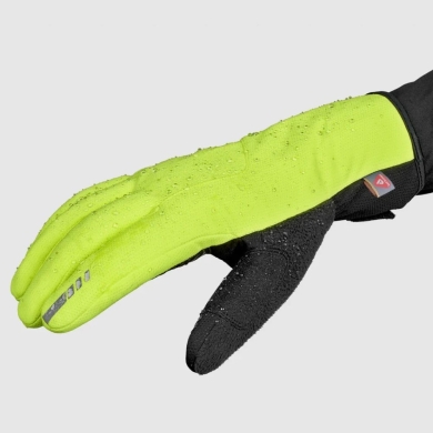 Rękawiczki długie GripGrab Polaris 2 Waterproof Winter żółte