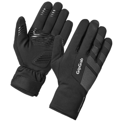Rękawiczki długie GripGrab RIDE 2 Waterproof Winter czarne