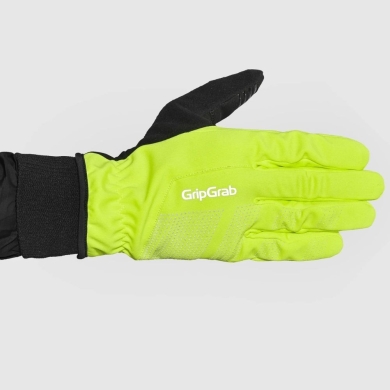 Rękawiczki długie GripGrab RIDE 2 Windproof Winter żółte