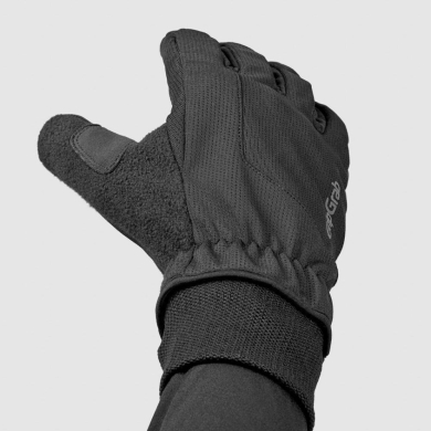 Rękawiczki długie GripGrab Windster 2 Windproof Winter czarne