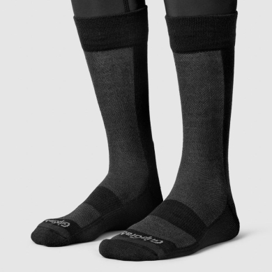 Skarpetki GripGrab Alpine Merino High Cut Winter czarne