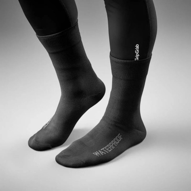 Skarpetki GripGrab Lightweight Waterproof czarne