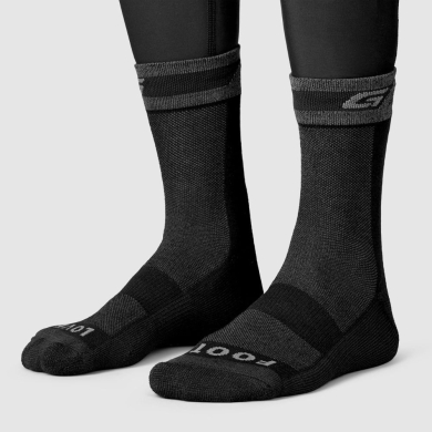 Skarpetki GripGrab Merino Winter czarne