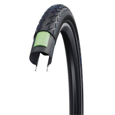 Opona Schwalbe Green Marathon 20 Addix Eco Reflex czarna