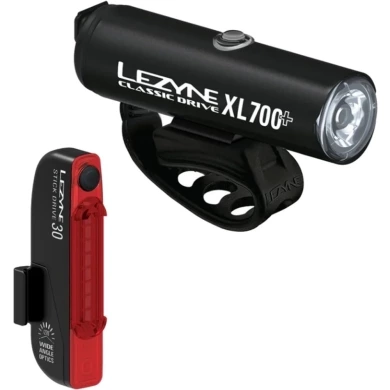Zestaw lampek Lezyne Classic Drive XL 700+ & Stick Drive