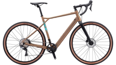 Rower elektryczny GT e-Grade AMP brązowy