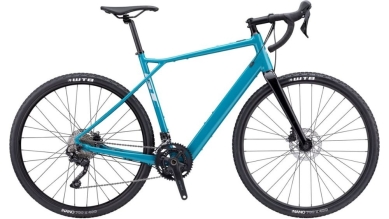 Rower elektryczny GT e-Grade BOLT niebieski