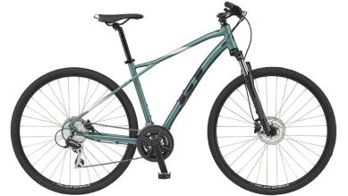 Rower crossowy GT Transeo Elite zielony