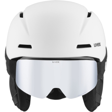 Kask narciarski dziecięcy Uvex Viti Set biały