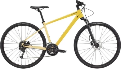 Rower crossowy damski Cannondale Quick CX 2 żółty