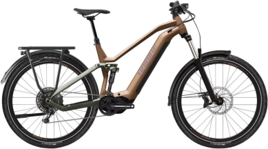 Rower elektryczny Haibike Adventr 8 brązowo-oliwkowy
