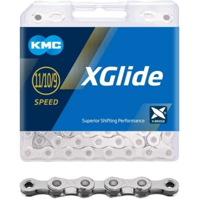 Łańcuch KMC xGlide EPT Long srebrny