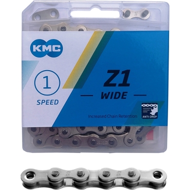 Łańcuch KMC Z1 Wide srebrny