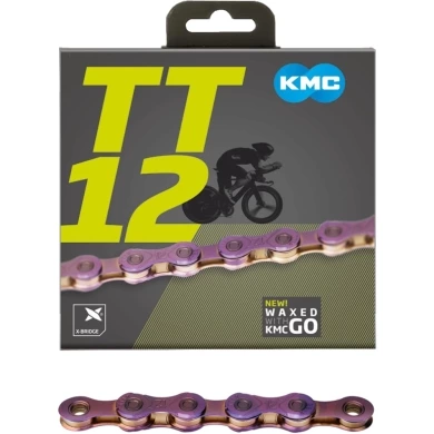 Łańcuch KMC TT12 Waxed Neo Chrome