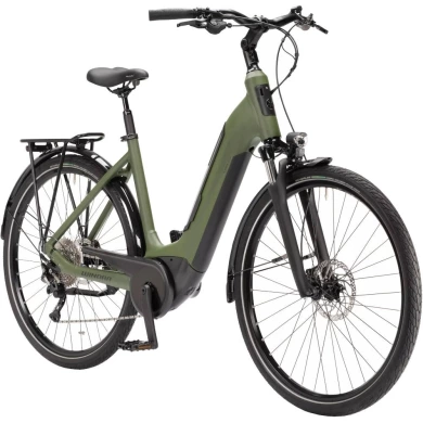 Rower elektryczny Winora Tria 10 Monotube moss green