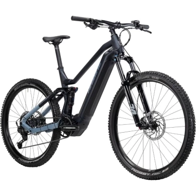 Rower elektryczny Haibike AllTrail 3 czarno-błękitny