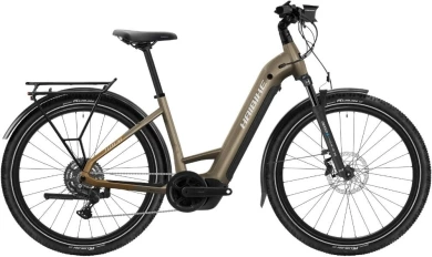 Rower elektryczny Haibike Trekking 6.5 Low brązowy