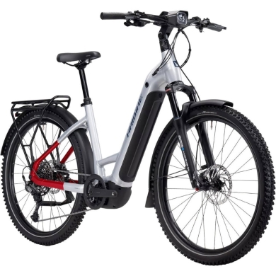 Rower elektryczny Haibike Trekking 7 Low szary 2025