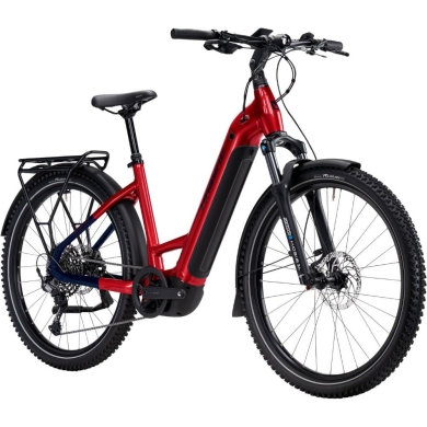 Rower elektryczny Haibike Trekking 7 Low czerwony 2025
