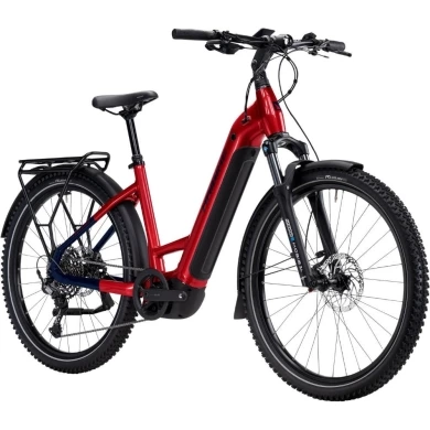 Rower elektryczny Haibike Trekking 7 Low czerwony 2025