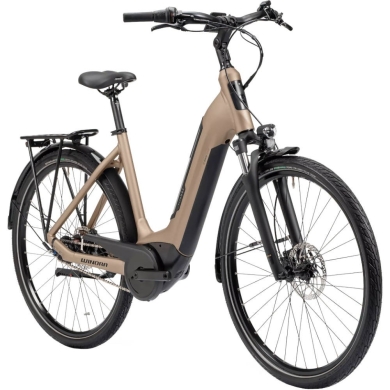 Rower elektryczny Winora Tria N8f E espresso