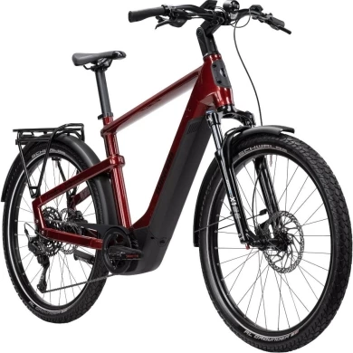 Rower elektryczny Winora Yakun X10 High warm red
