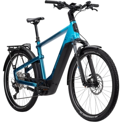 Rower elektryczny Winora Yakun X12 High blue monday