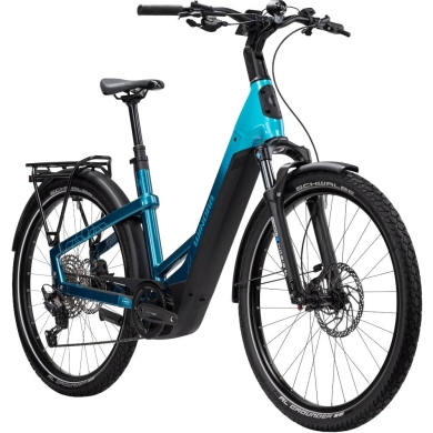 Rower elektryczny Winora Yakun X12 Low blue monday