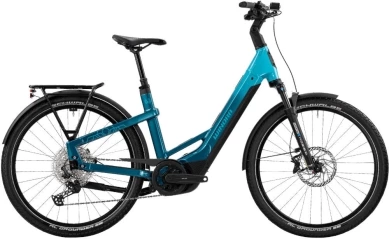 Rower elektryczny Winora Yakun X12 Low blue monday