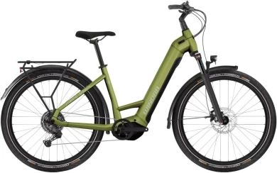 Rower elektryczny Winora Yucatan X10 Low touring green