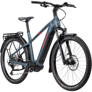 Rower elektryczny Winora Yucatan X12 High metallic stone blue