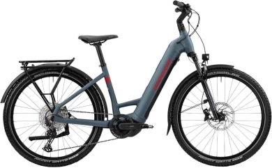 Rower elektryczny Winora Yucatan X12 Low metallic stone blue