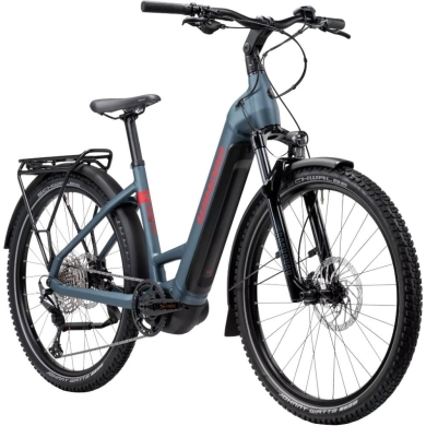 Rower elektryczny Winora Yucatan X12 Low metallic stone blue