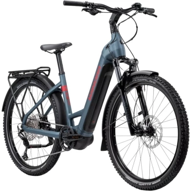 Rower elektryczny Winora Yucatan X12 Low metallic stone blue