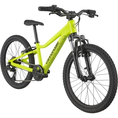 Rower dziecięcy Cannondale Kids Trail 20 limonkowy